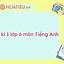 Đề Ôn Thi Giữa Kì 1 Lớp 6 Môn Tiếng Anh Pdf Download Miễn Phí